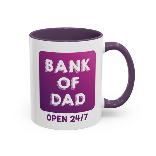 Bank of Dad Mug