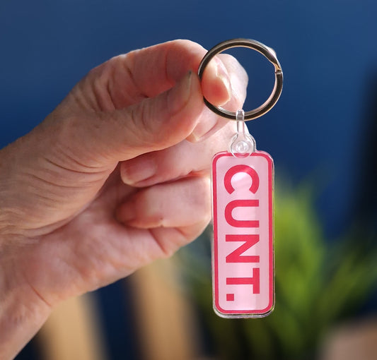 CUNT. Keyring