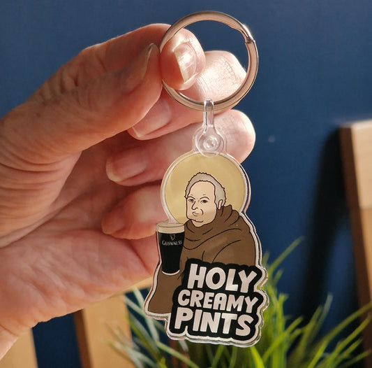 Holy Creamy Pints | Paddy Lostly Keyring