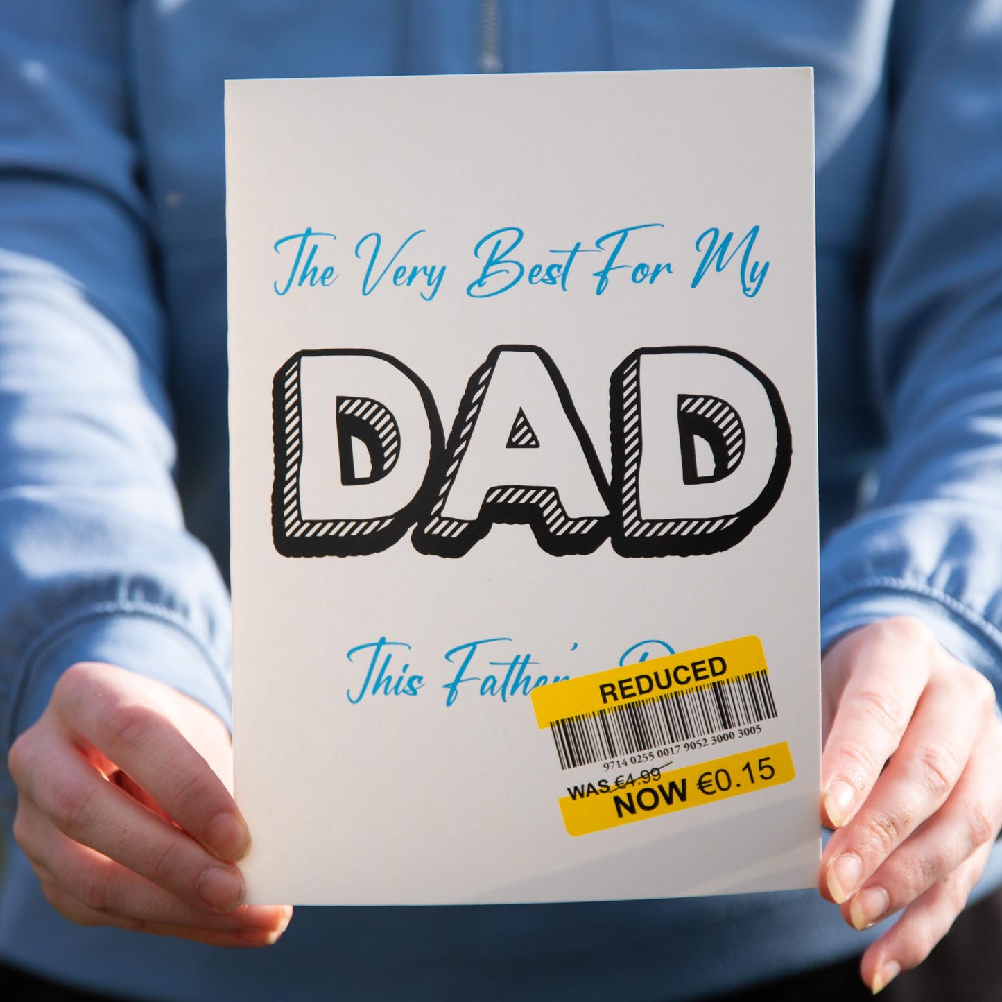 Yellow Label - Father's Day Card